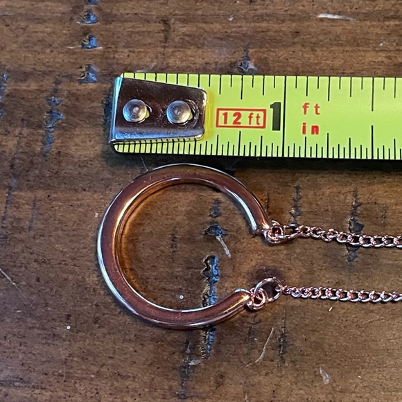 Fun U Rose Gold Tone Necklace - Picture 4 of 4